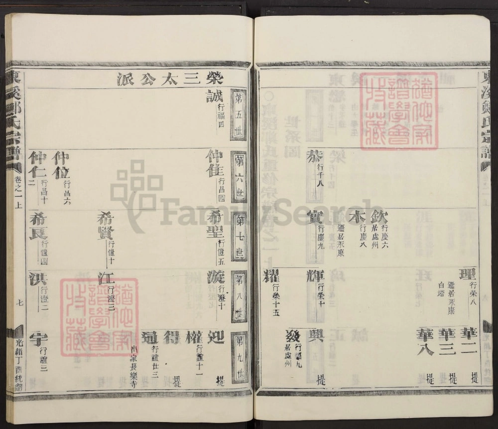 图片[8]-浙江金华东溪郑氏宗谱电子版PDF下载-中华家谱网