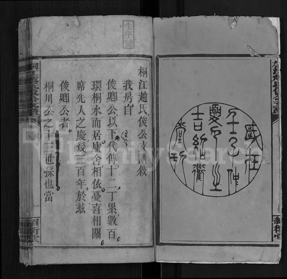 图片[2]-湖南邵阳桐江赵氏俊公支谱（绍衢堂）电子版PDF下载-中华家谱网