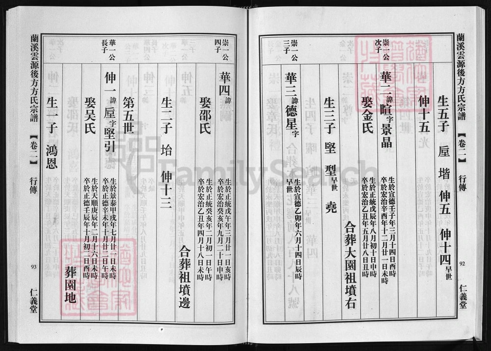 图片[8]-浙江兰溪云源后方方氏宗谱（仁义堂）电子版PDF下载-中华家谱网