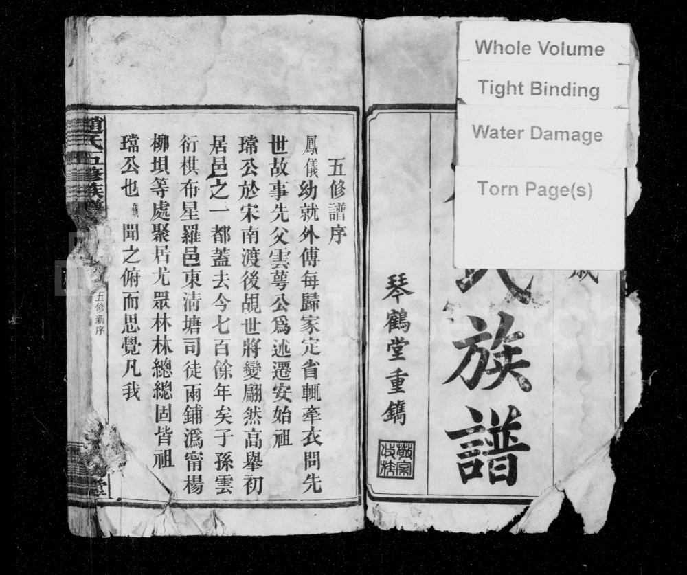 图片[2]-湖南安化赵氏五修族谱（琴鹤堂）电子版PDF下载-中华家谱网