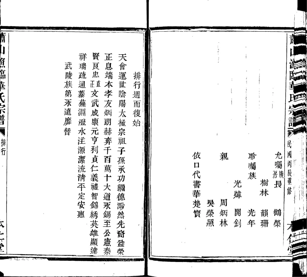 图片[4]-浙江杭州萧山渔临华氏宗谱（本仁堂）电子版PDF下载-中华家谱网
