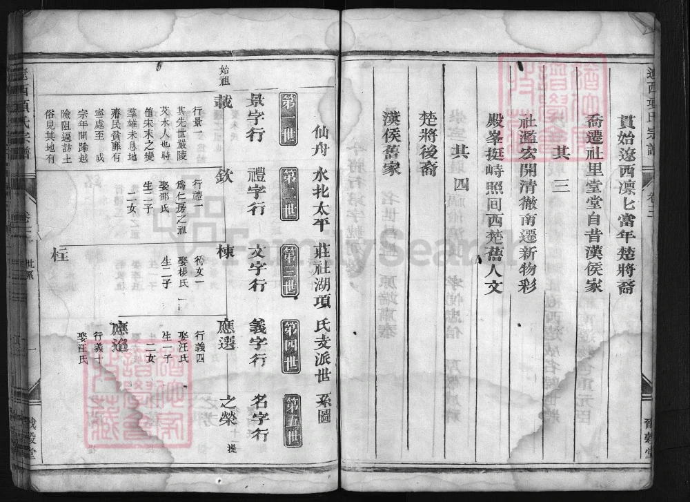 图片[5]-浙江兰溪社湖辽西项氏宗谱电子版PDF下载-中华家谱网