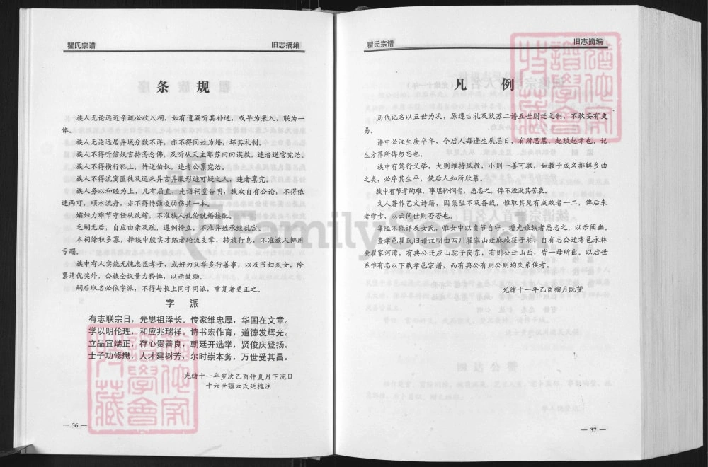 图片[5]-湖北广水茶林瞿氏宗谱电子版PDF下载-中华家谱网