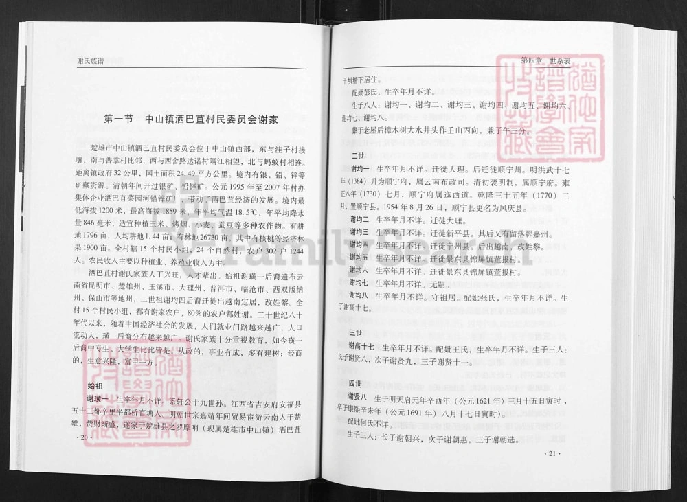 图片[5]-云南楚雄谢氏族谱电子版PDF下载-中华家谱网