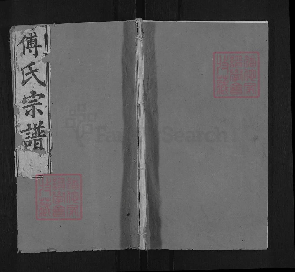 图片[1]-湖北麻城傅氏重修宗谱（三说堂）电子版PDF下载-中华家谱网