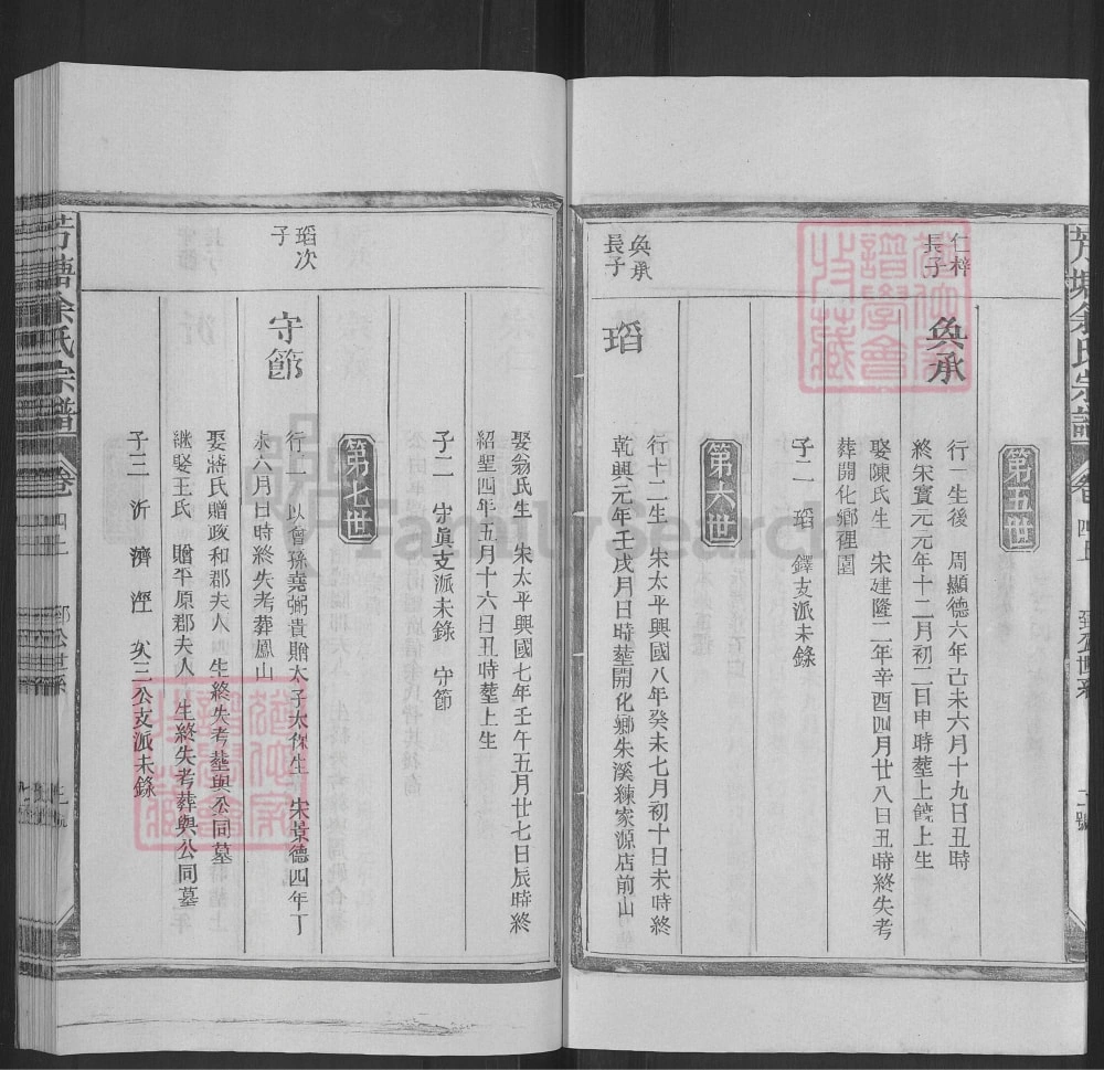 图片[8]-江西上饶广丰区芳塘余氏宗谱电子版PDF下载-中华家谱网