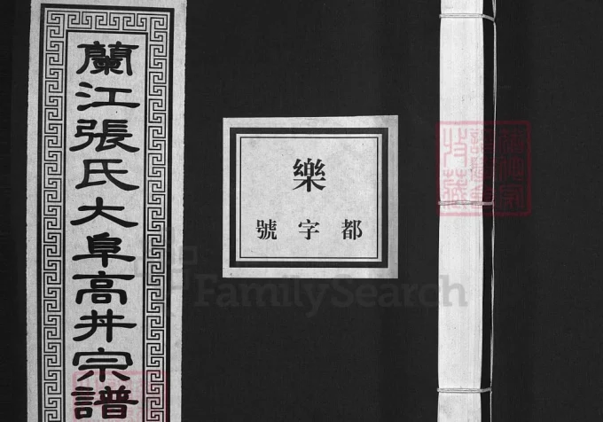 浙江兰溪兰江张氏大阜高井宗谱-中华家谱网