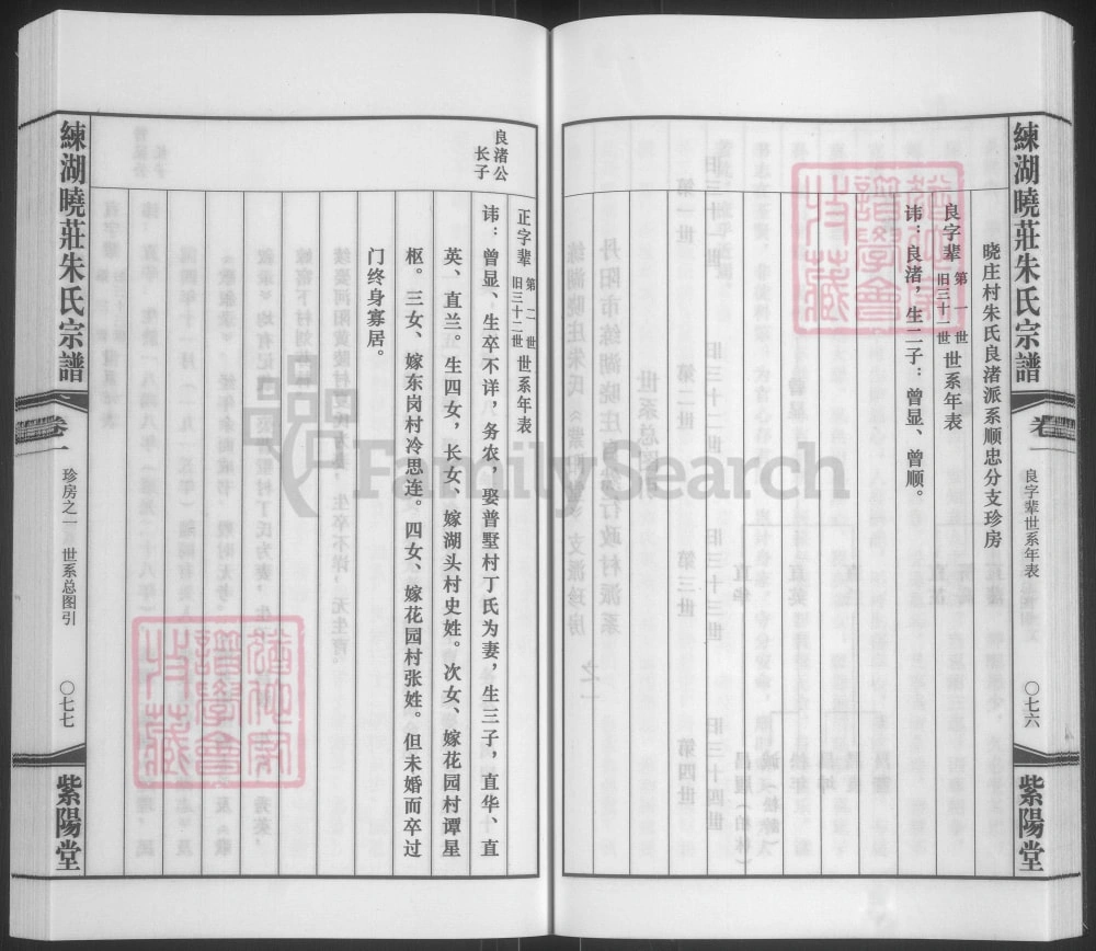 图片[6]-江苏丹阳练湖晓庄朱氏家谱（紫阳堂）电子版PDF下载-中华家谱网