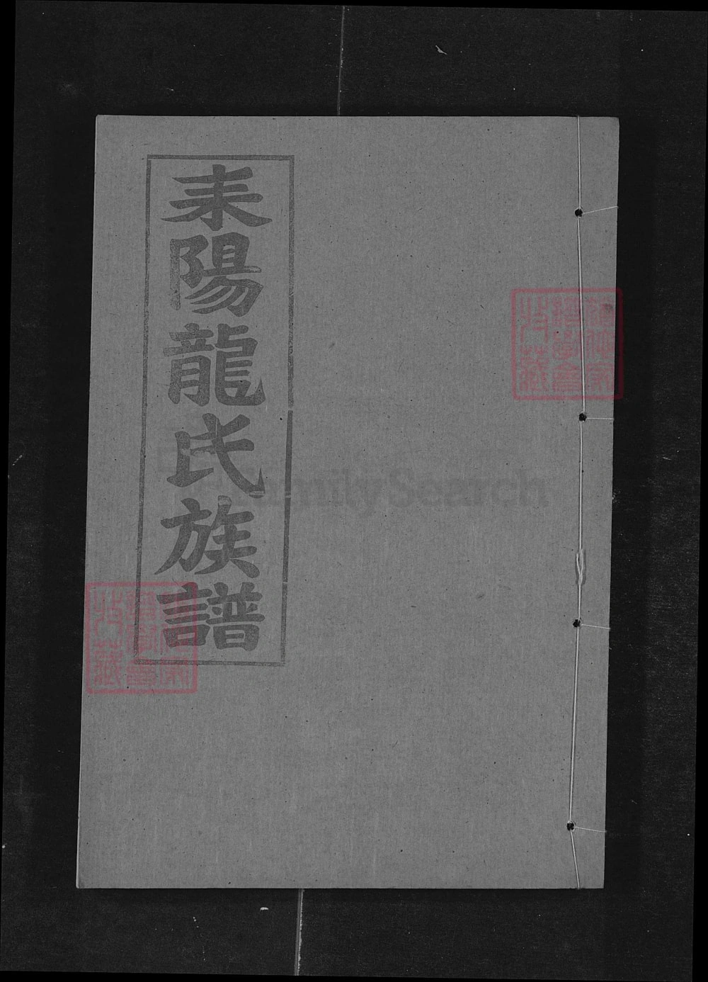 图片[1]-湖南耒阳龙氏族谱（敦厚堂）电子版PDF下载-中华家谱网