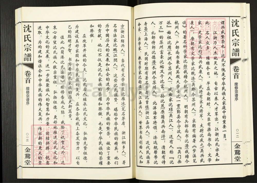 图片[4]-江苏无锡蓉湖兰港沈氏宗谱（金鹅堂）电子版PDF下载-中华家谱网