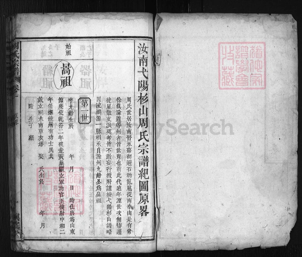 图片[5]-湖北浠水周氏宗谱（兴宗堂）电子版PDF下载-中华家谱网