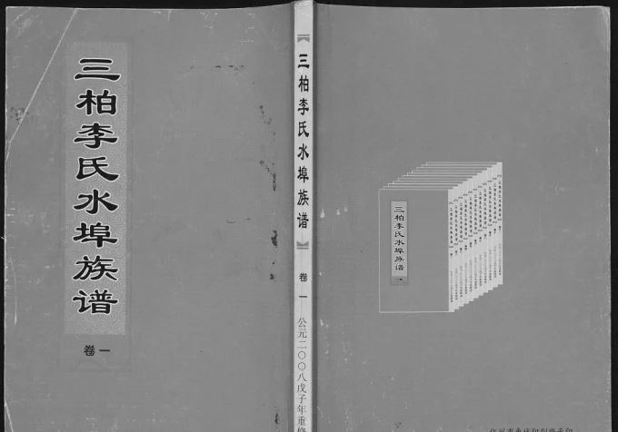 广东化州三柏李氏水埠族谱-中华家谱网