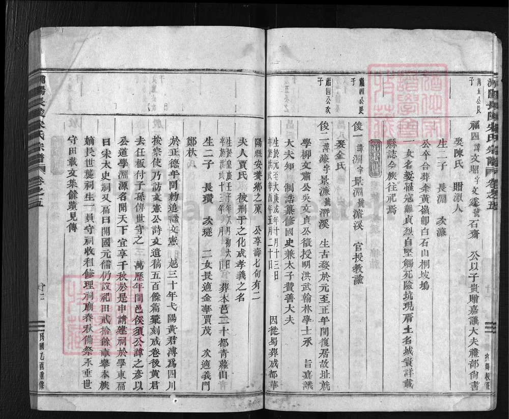 图片[7]-浙江金华浦江县浦阳长陵宋氏宗谱电子版PDF下载-中华家谱网