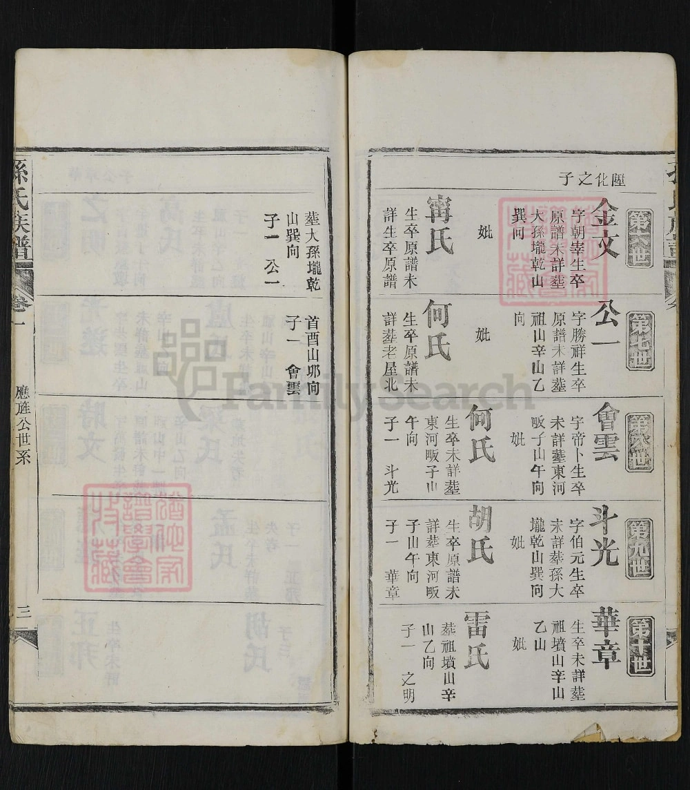 图片[8]-湖北武汉黄陂区孙氏族谱电子版PDF下载-中华家谱网