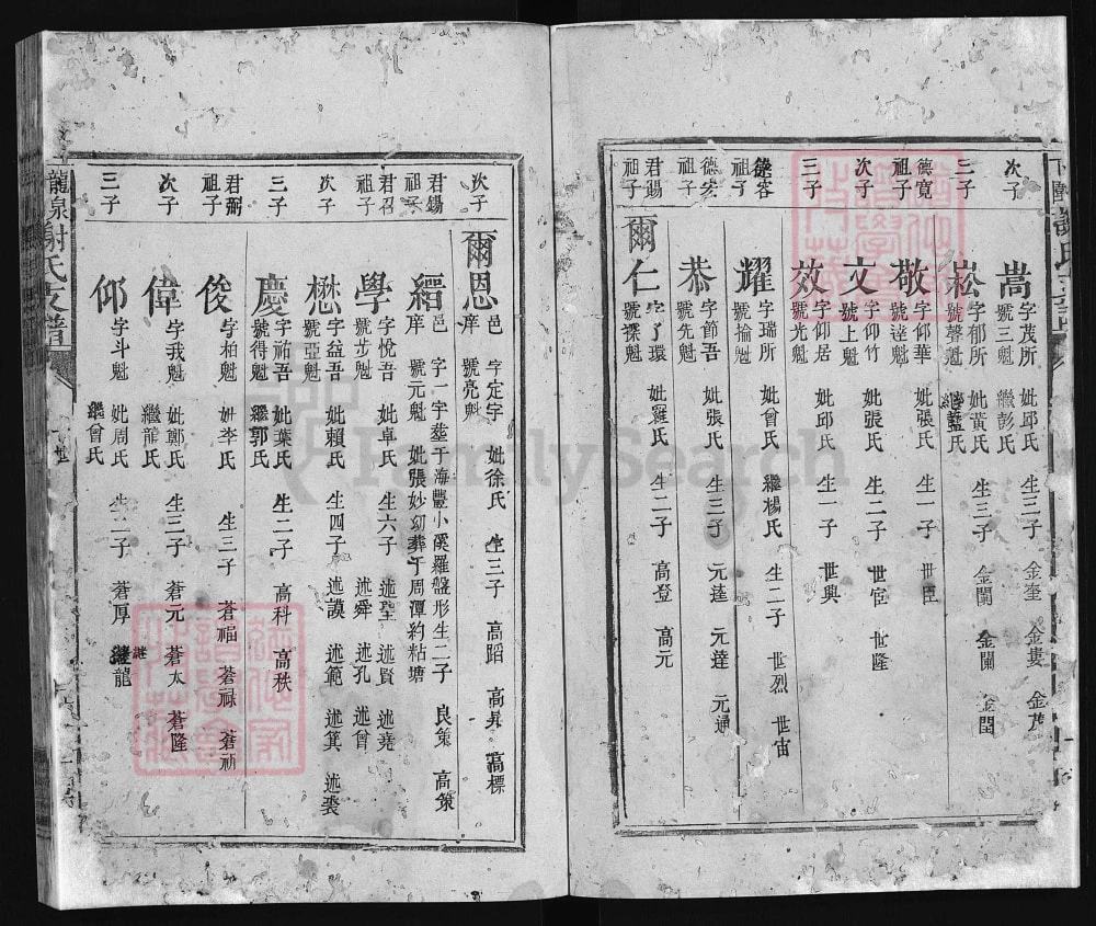 图片[7]-江西吉安遂川县龙泉下围谢氏支谱（孟德堂）电子版PDF下载-中华家谱网