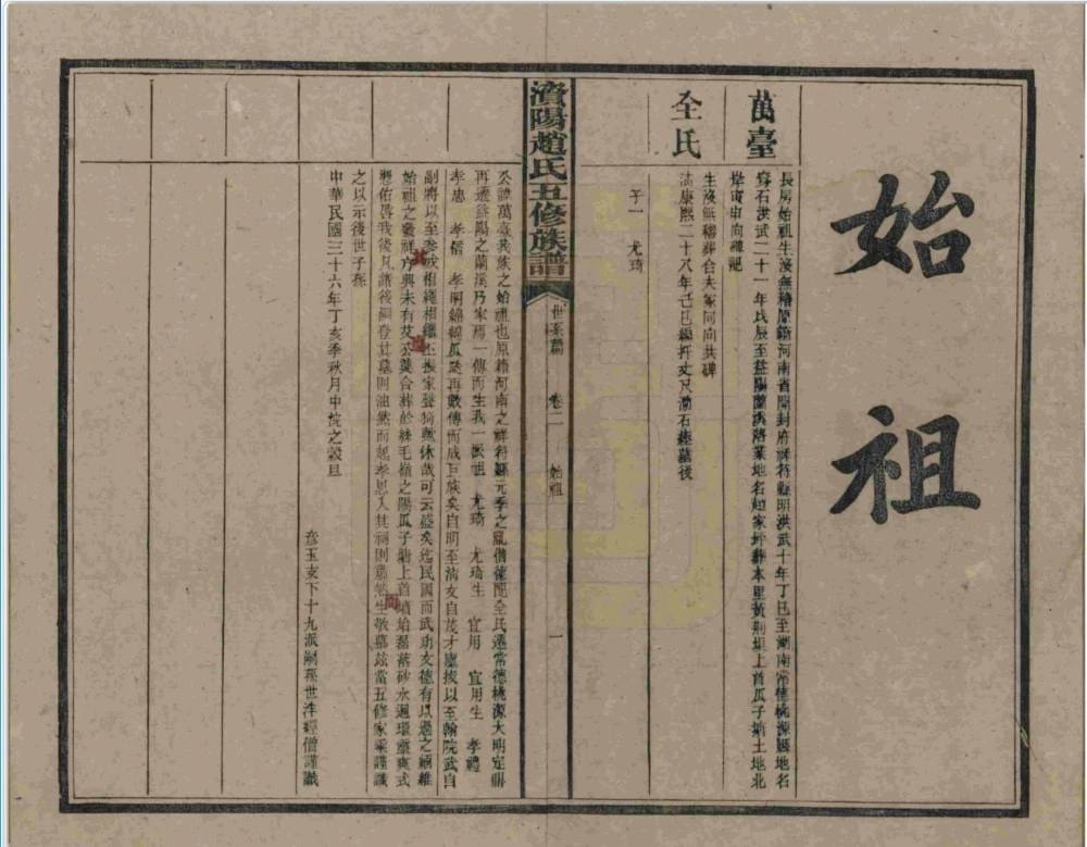 图片[6]-湖南益阳澬阳赵氏五修族谱电子版PDF下载-中华家谱网