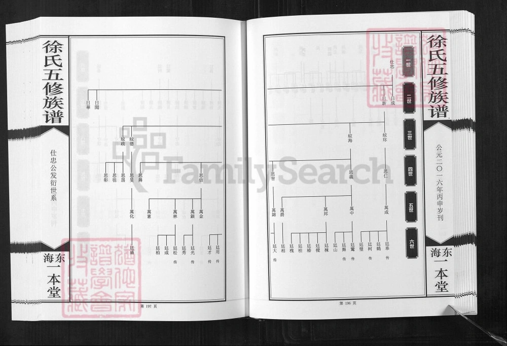 图片[5]-湖南岳阳湘阴县徐氏家谱仕忠公支族（一本堂）电子版PDF下载-中华家谱网
