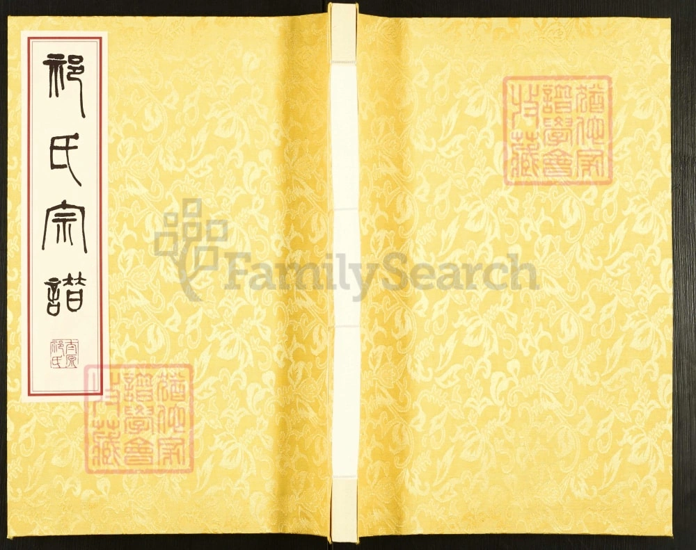 图片[1]-江苏盐城祁氏宗谱新兴支系谱（举贤堂）电子版PDF下载-中华家谱网