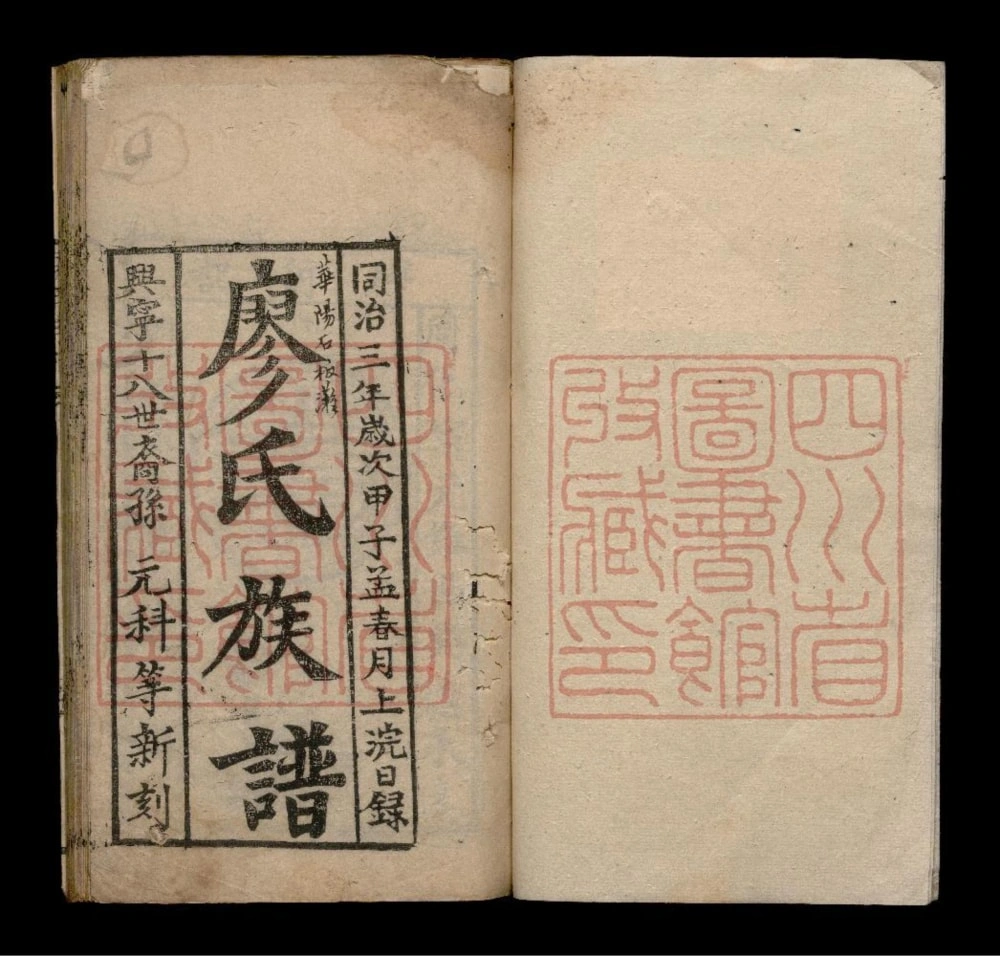 图片[1]-四川成都双流华阳石板滩廖氏族谱电子版PDF下载-中华家谱网