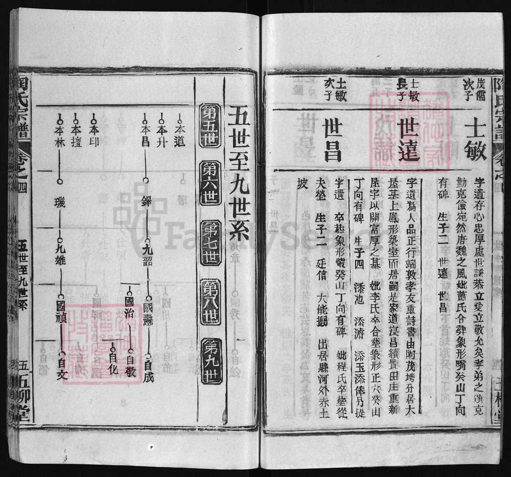 图片[8]-湖北黄冈浠水县陶氏宗谱（五柳堂）电子版PDF下载-中华家谱网