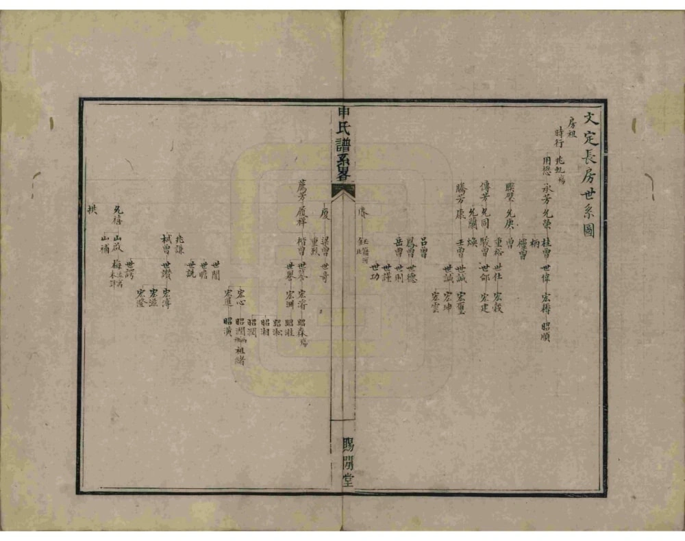 图片[5]-江苏苏州申氏谱系略（赐闲堂）电子版PDF下载-中华家谱网