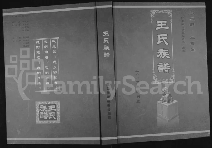 安徽阜阳颍上县王氏族谱（三槐堂）-中华家谱网