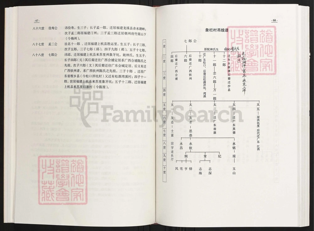 图片[4]-福建龙岩上杭县象栏村陈氏七郎公族谱电子版PDF下载-中华家谱网