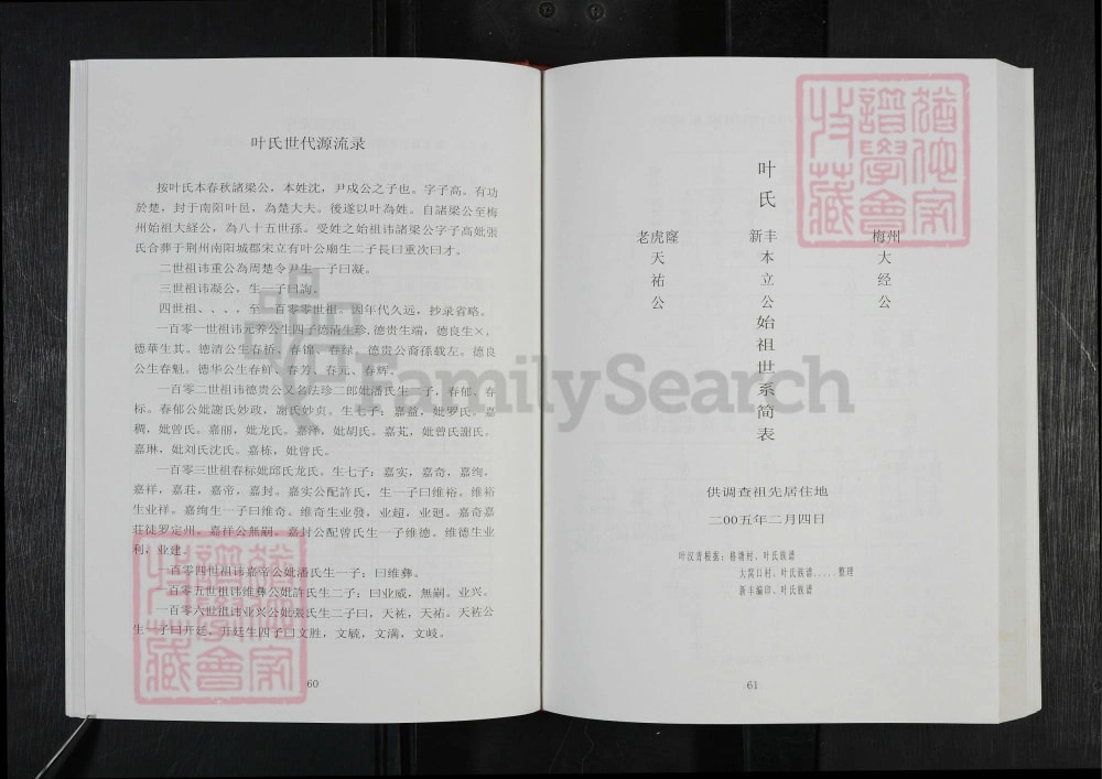 图片[5]-广东广州从化区叶氏源流录天祐祖世系族谱电子版PDF下载-中华家谱网