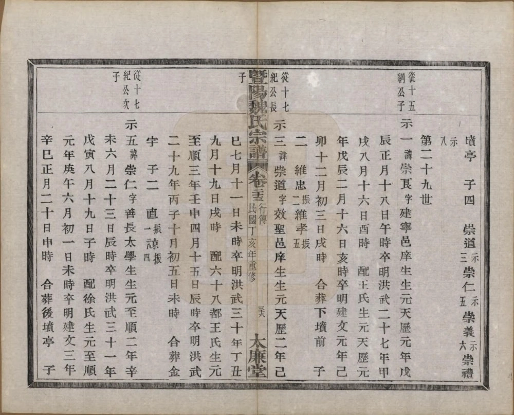 图片[7]-浙江诸暨暨阳魏氏宗谱（太廉堂）电子版PDF下载-中华家谱网