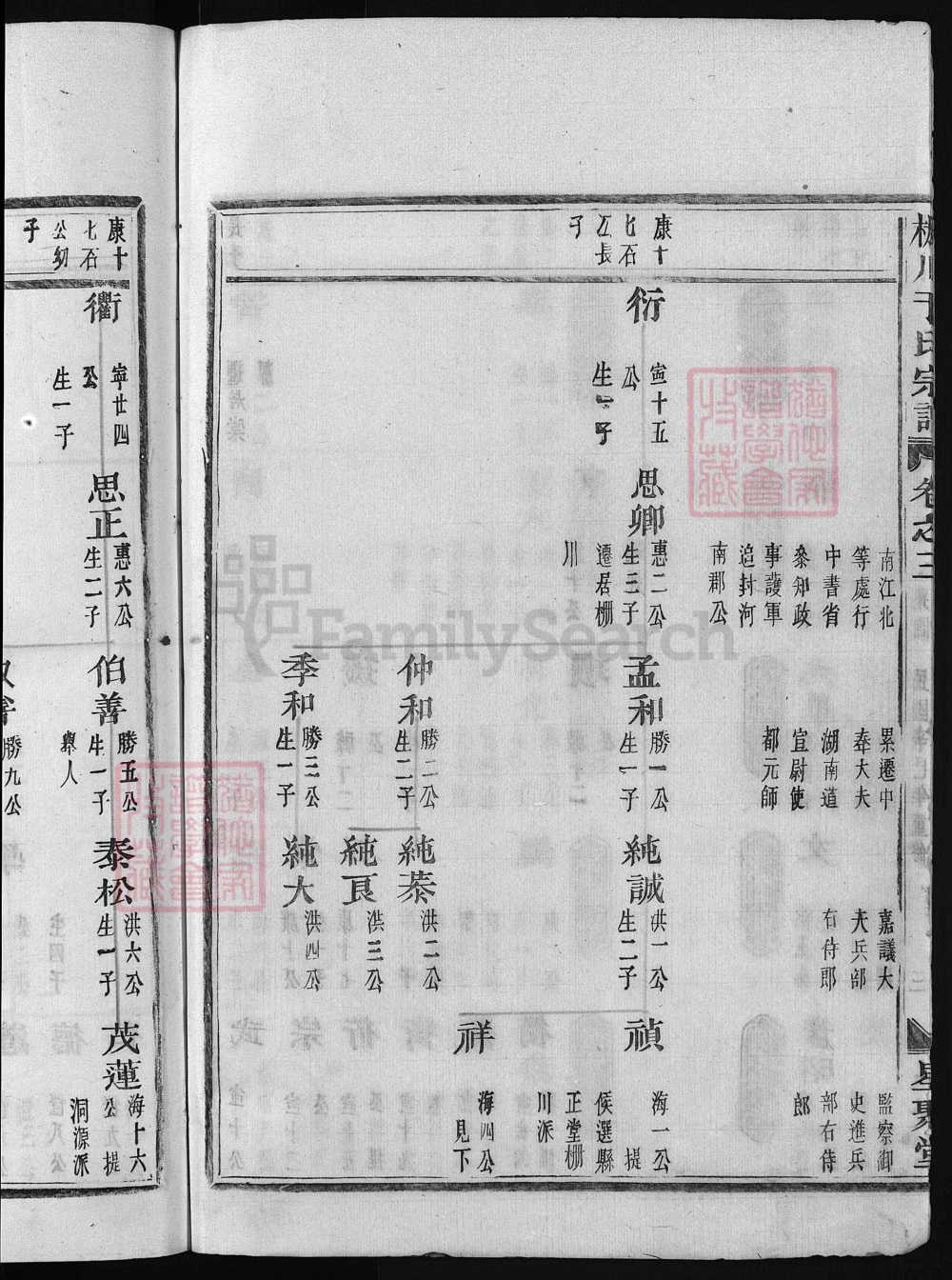 图片[8]-浙江兰溪栅川于氏宗谱（星聚堂，民国36年本）电子版PDF下载-中华家谱网