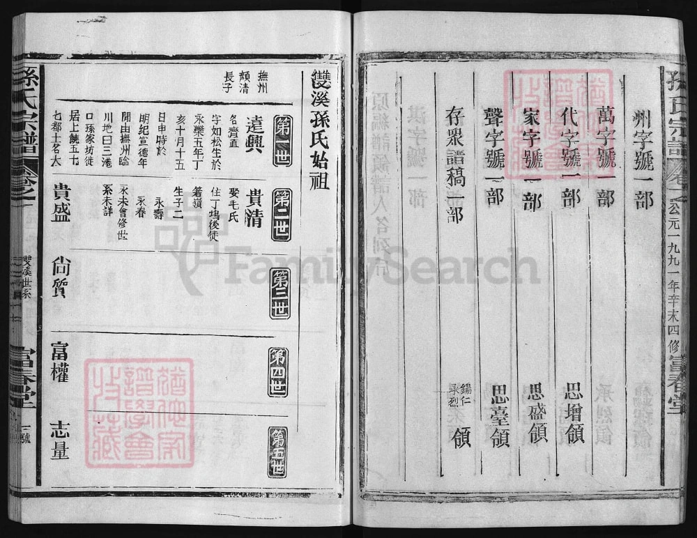 图片[5]-江西上饶双溪孙氏宗谱（富春堂）电子版PDF下载-中华家谱网