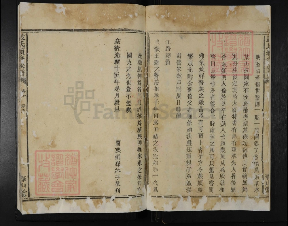 图片[3]-湖南安化严氏续修族谱（春山堂）电子版PDF下载-中华家谱网