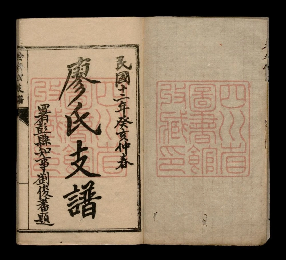 图片[2]-四川彭州廖氏世芳公支谱电子版PDF下载-中华家谱网