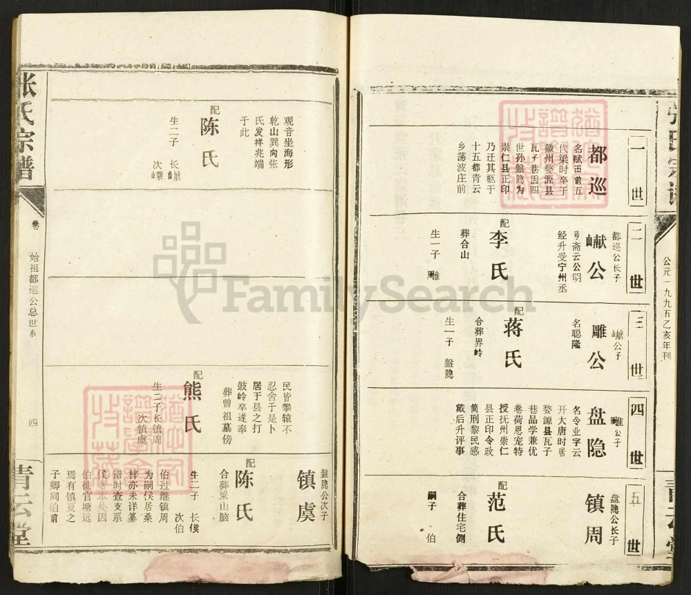 图片[5]-湖北汉川张氏宗谱（青云堂）电子版PDF下载-中华家谱网