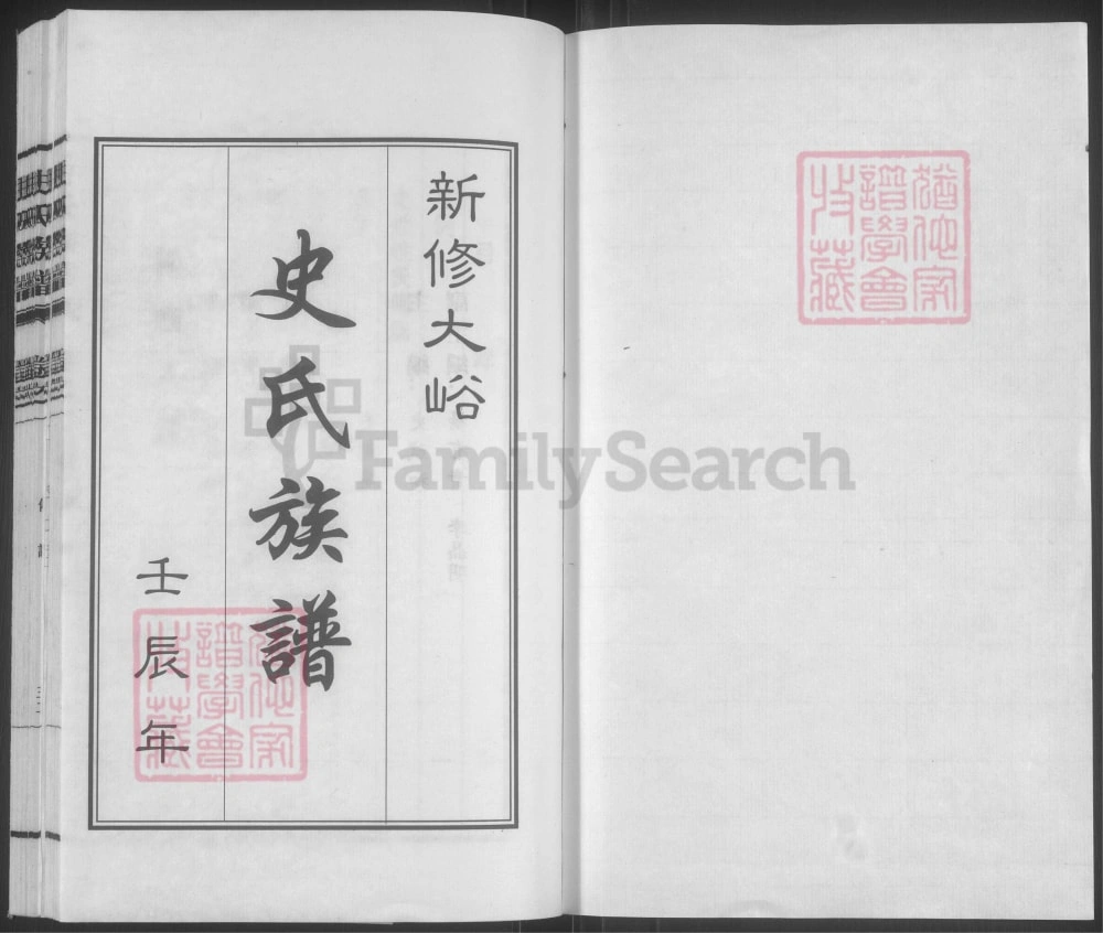 图片[2]-山西阳泉盂县新修大峪史氏族谱（忠烈堂）电子版PDF下载-中华家谱网