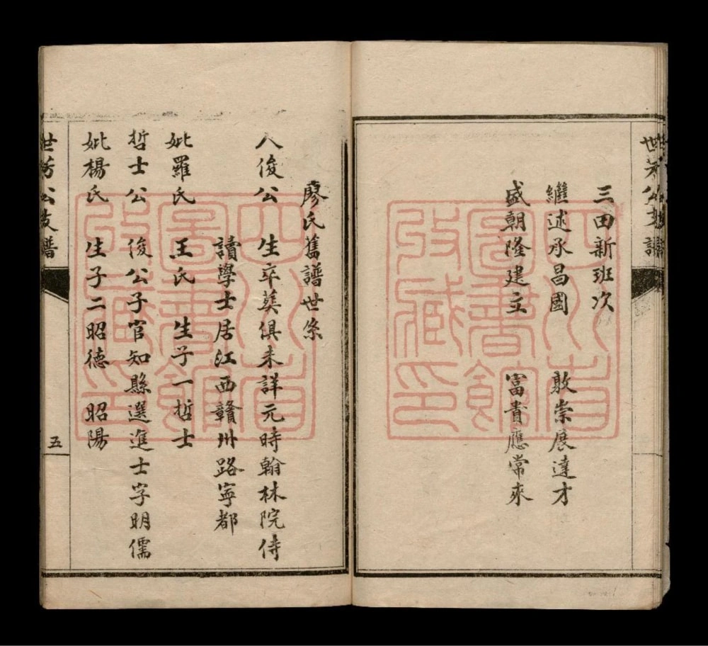 图片[5]-四川彭州廖氏世芳公支谱电子版PDF下载-中华家谱网