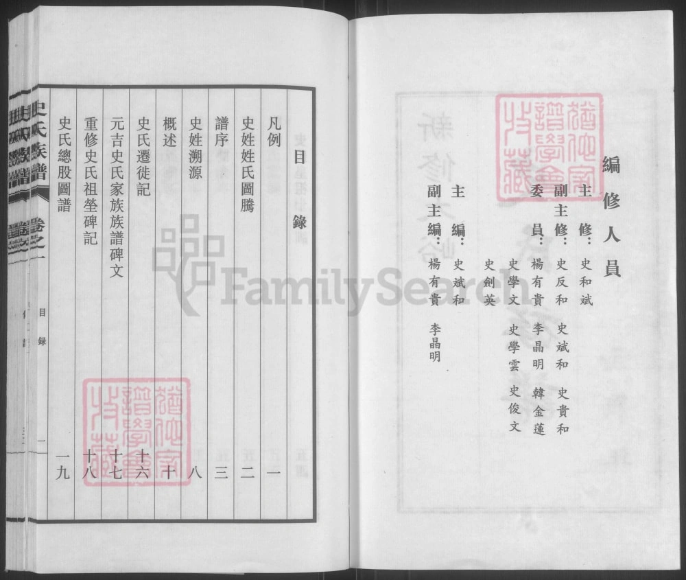 图片[3]-山西阳泉盂县新修大峪史氏族谱（忠烈堂）电子版PDF下载-中华家谱网