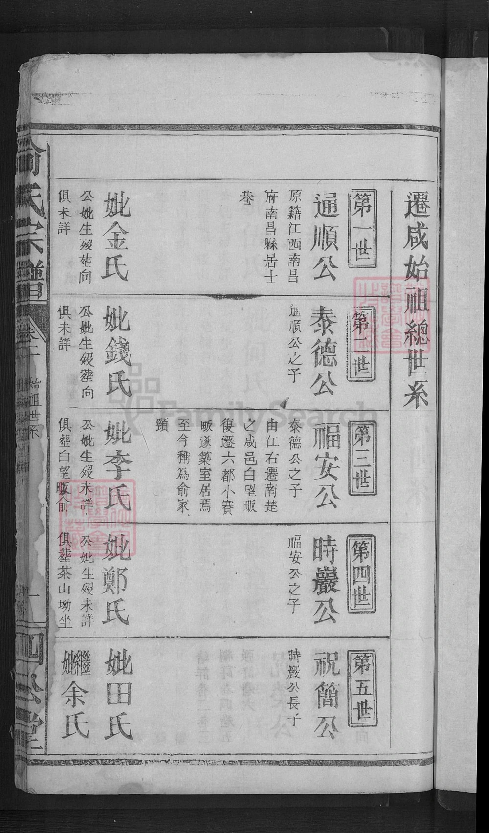 图片[5]-湖北咸宁俞氏宗谱（四公堂）电子版PDF下载-中华家谱网