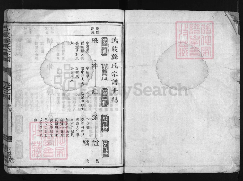 图片[4]-浙江兰溪赤溪龚氏宗谱（永锡堂）电子版PDF下载-中华家谱网