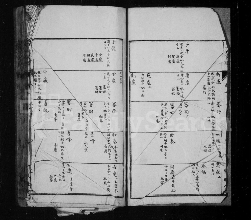 图片[4]-河南三门峡卢氏县莫氏家谱（敦睦堂）电子版PDF下载-中华家谱网