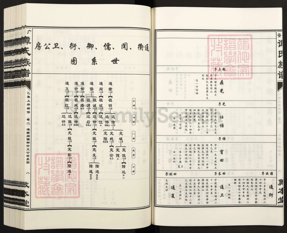 图片[8]-四川广安谭氏族谱乙集上册（敦本堂）电子版PDF下载-中华家谱网