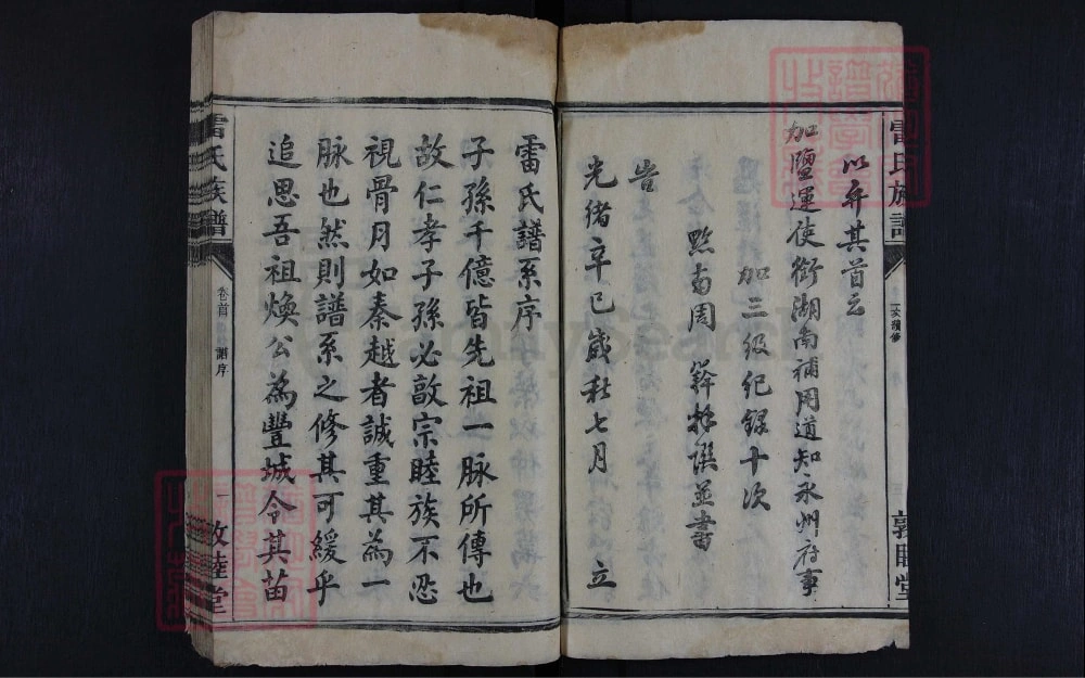 图片[3]-湖南永州雷氏族谱（敦睦堂）电子版PDF下载-中华家谱网