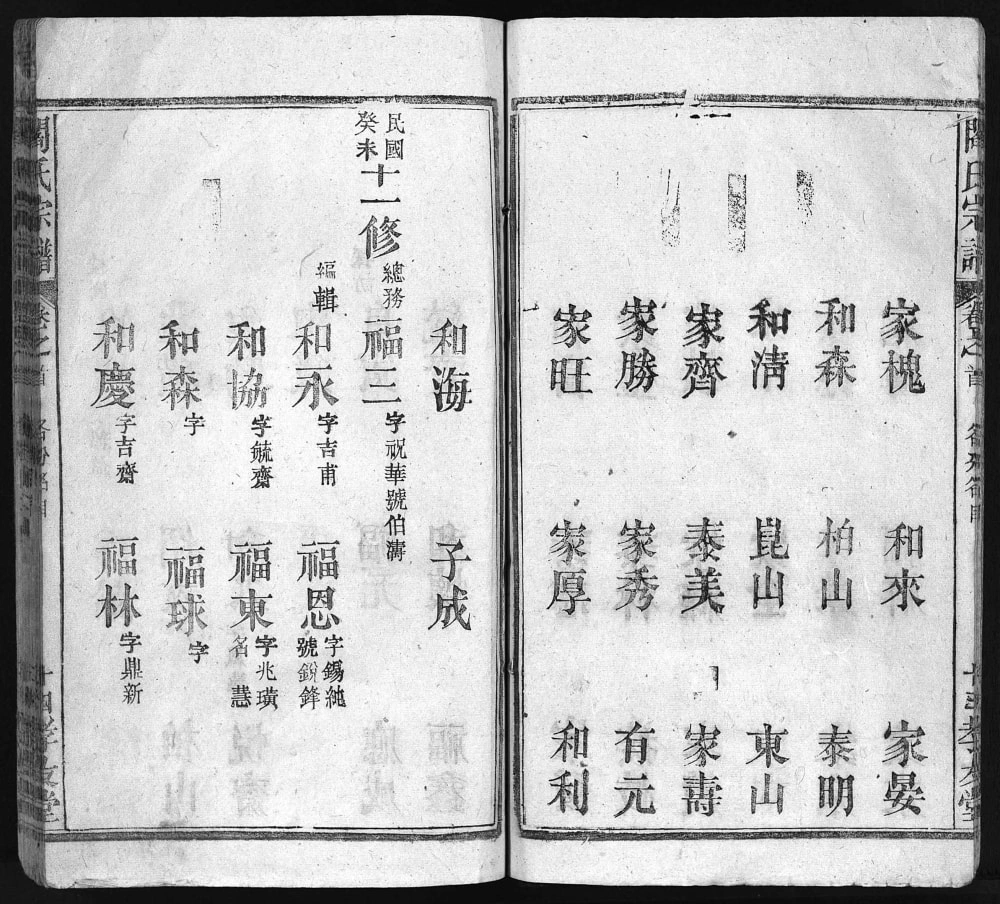 图片[3]-湖北浠水阎氏十一修宗谱（孝友堂）电子版PDF下载-中华家谱网