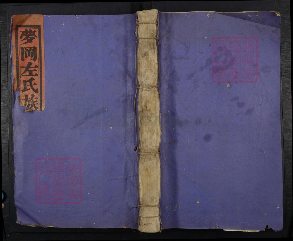 图片[1]-江西南昌桃溪泰和梦冈左氏重修族谱（世德堂）电子版PDF下载-中华家谱网