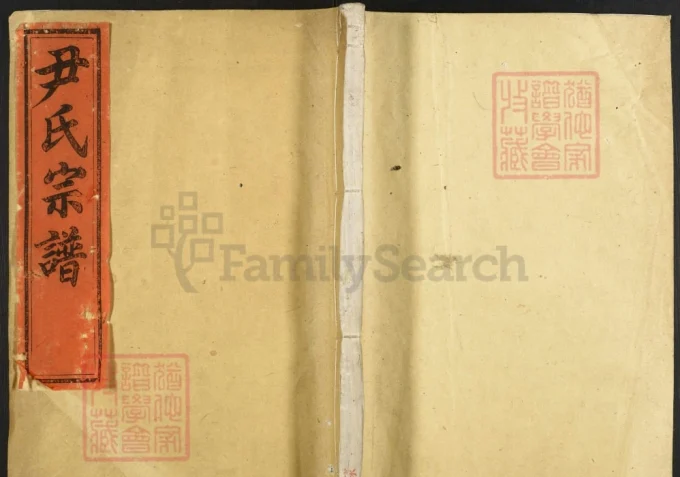 浙江丽水遂昌县平昌尹氏宗谱-中华家谱网