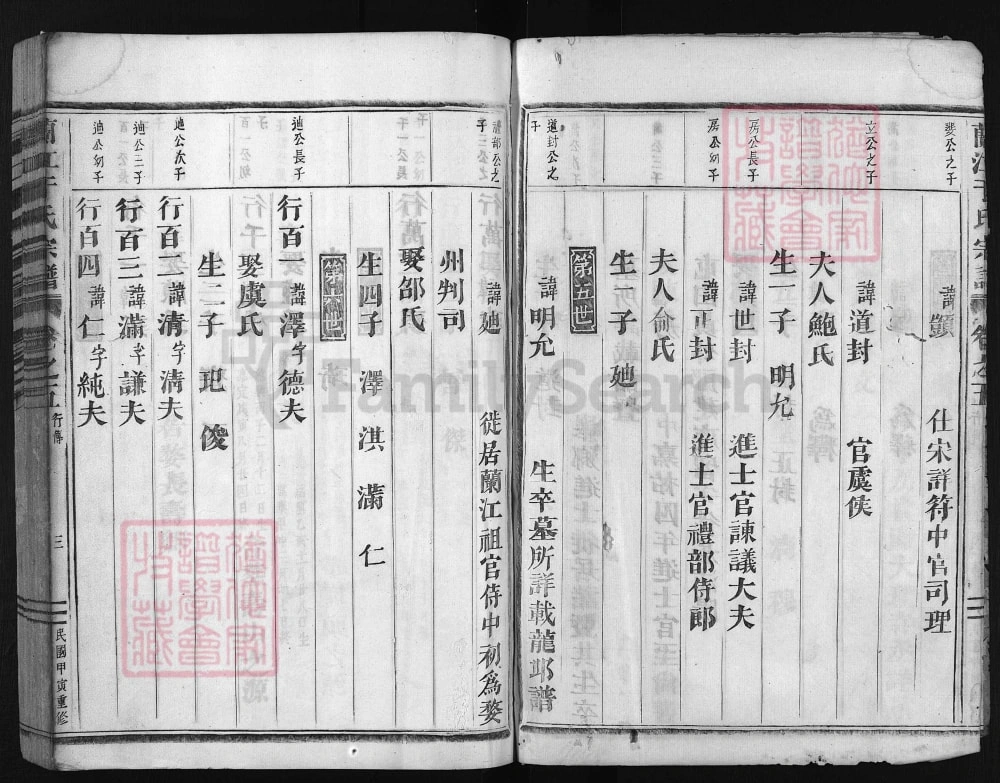 图片[5]-浙江兰溪兰江寺下于氏宗谱电子版PDF下载-中华家谱网