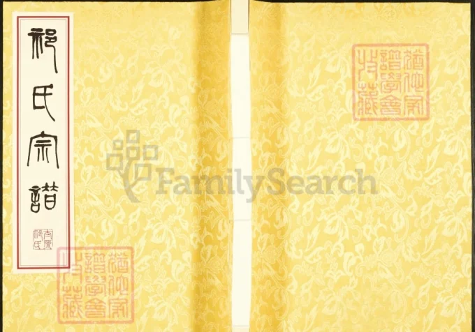 江苏盐城祁氏宗谱新兴支系谱(举贤堂)-中华家谱网