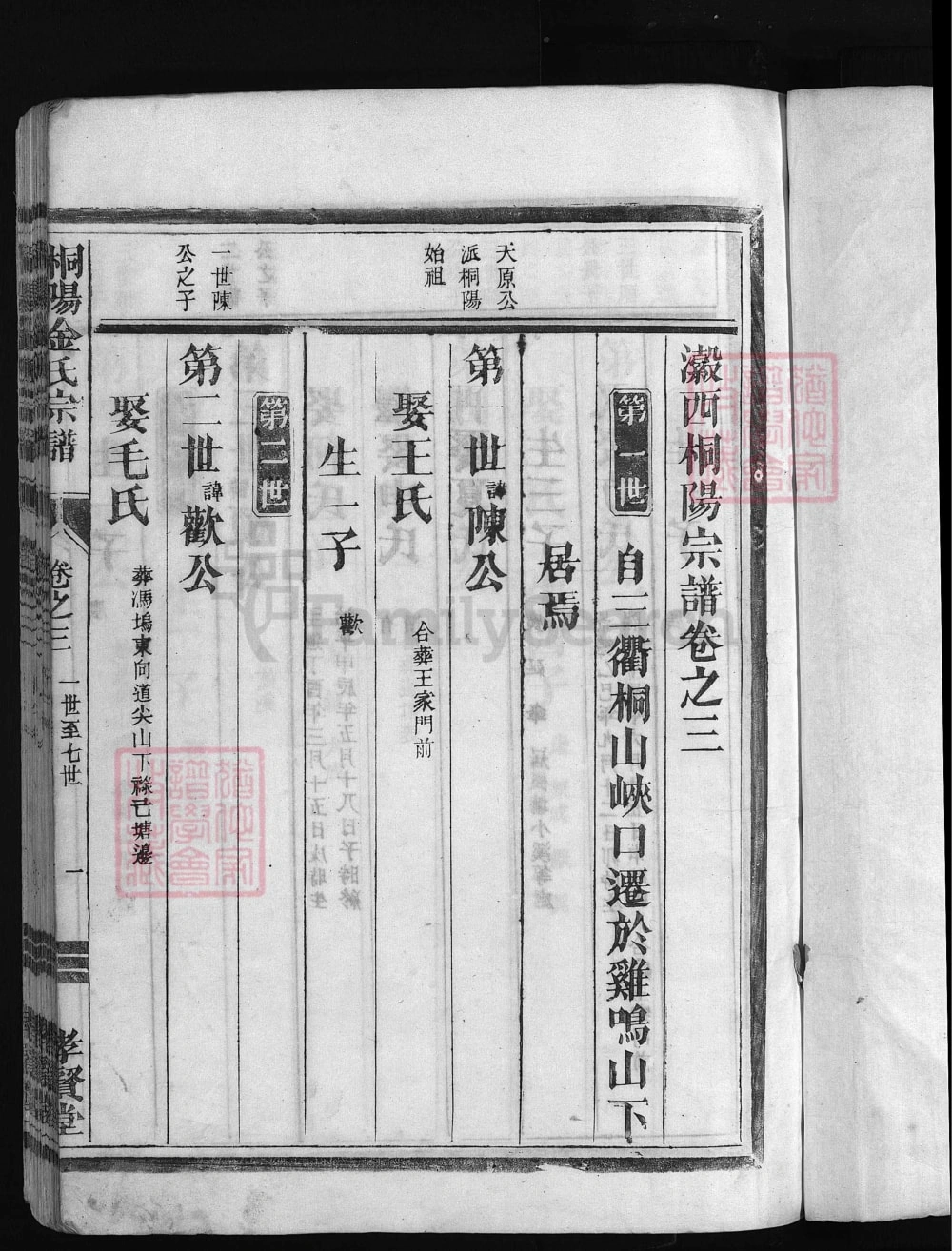 图片[5]-浙江兰溪桐阳金氏宗谱（孝贤堂）电子版PDF下载-中华家谱网