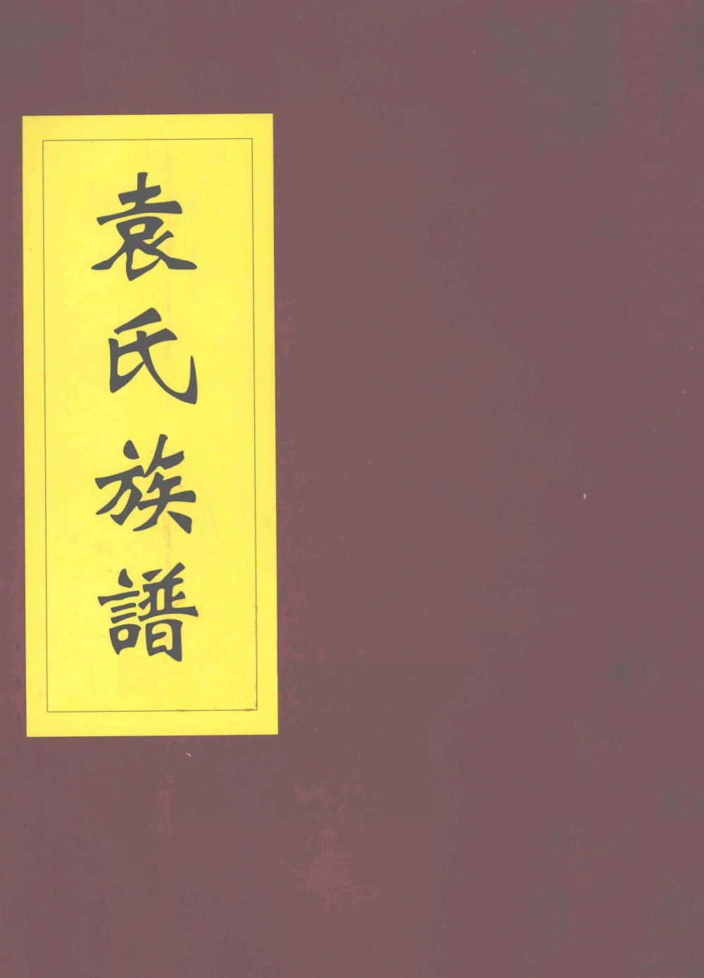 图片[1]-河南周口太康县袁氏族谱（陈郡堂）电子版PDF下载-中华家谱网