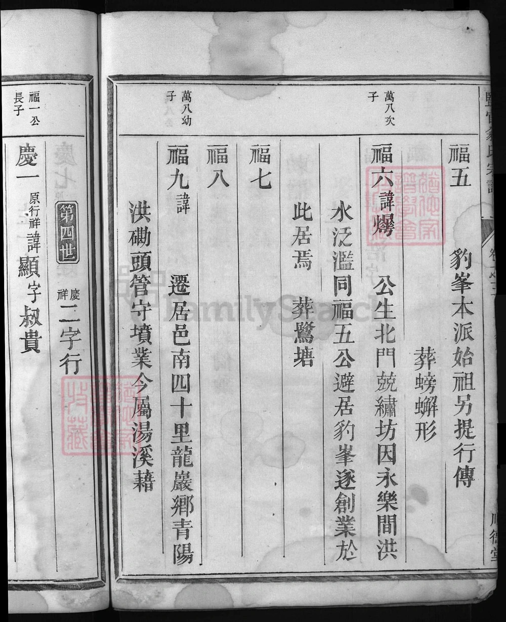 图片[7]-浙江兰溪盐官翁氏宗谱（顺德堂）电子版PDF下载-中华家谱网